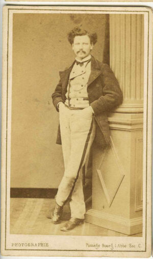 CDV OF ACTOR BY MARY CHEVALIER