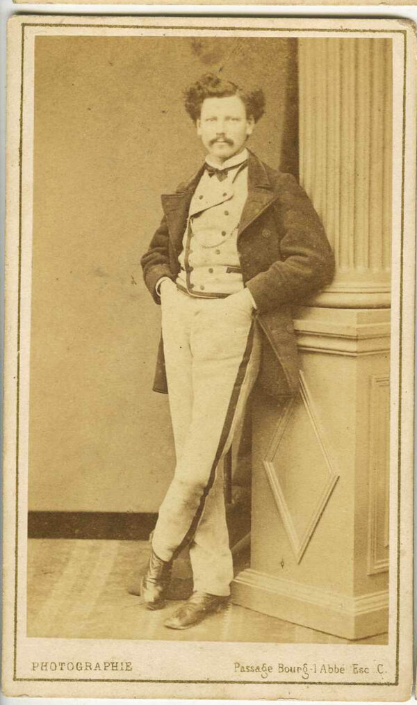 CDV OF ACTOR BY MARY CHEVALIER