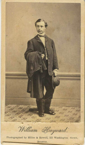 CARTE DE VISITE OF WILLIAM HAYWARD
