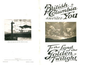 BC INVITE 1 BRITISH COLUMBIA INVITES YOU 1931 BROCHURE