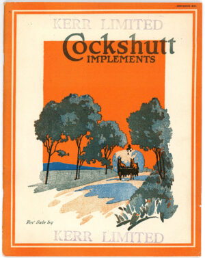 COCKSHUTT FARM IMPLEMENTS CATALOGUE 1910