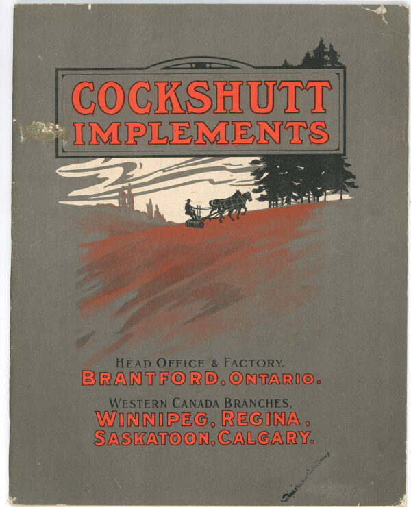 COCKSHUTT 4 COCKSHUTT FARM IMPLEMENTS TRADE CATALOGUE