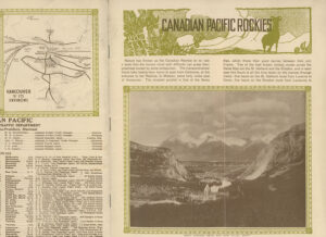 CANADIAN PACIFIC ROCKIES BOOKLET 1916