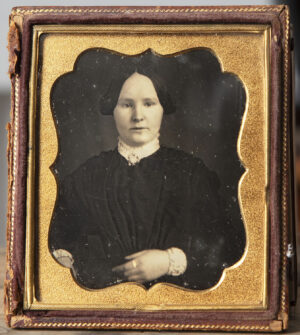 CASED DAGUERREOTYPE OF WOMAN