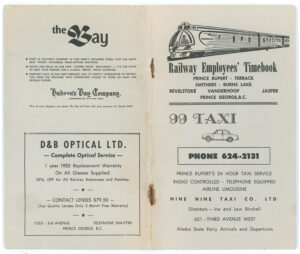 EMPLOYEES 1 RAILWAY EMPLOYEES' TIMEBOOK
