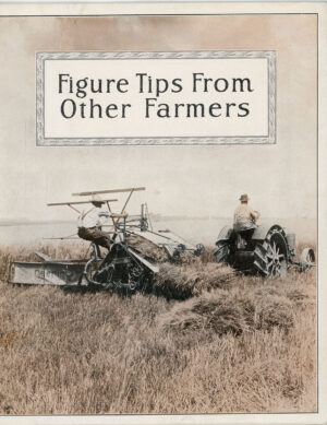 FIGURE TIPS FROM OTHER FARMERS BROCHURE 1920