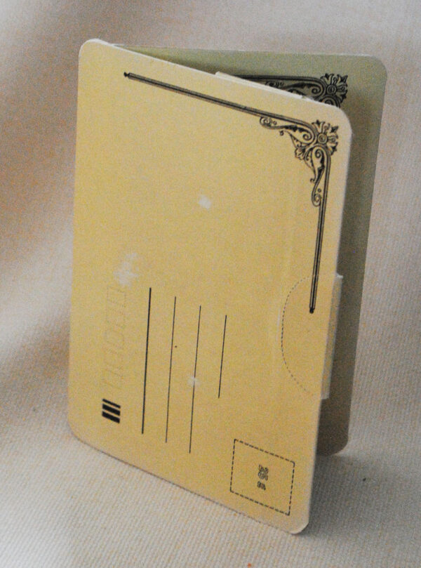 STEREOPTICON FOLDING POSTCARD