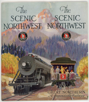 THE SCENIC NORTHWEST GREAT NORTHERN RR 1926