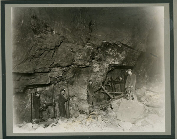 THE GLORY HOLE AT NICKEL PLATE MINE HEDLEY B.C. 1936