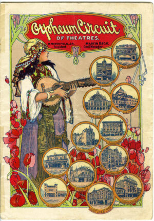 ORPHEUM CIRCUIT VAUDEVILLE BROCHURE