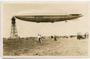 DIRIGIBLE R-100 AT ST. HUBERT, QUEBEC 1930