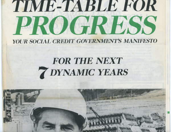 SOCIAL CREDIT MANIFESTO 1966