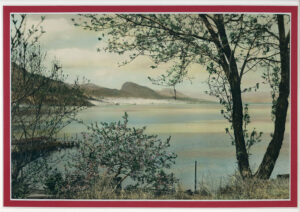 LOOKING OFF TO SUMMERLAND - TINTED PHOTOGRAPH
