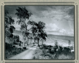 STOCKS TROUT CREEK ART PHOTO BY LUMB STOCKS 1936