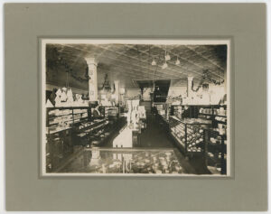 STORE NOTIONS STORE SELLING FABRIC AND NOTIONS 1910