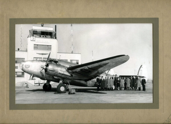 WINNIPEG FIRST REGULAR FLIGHT TO REGINA TCA 1939