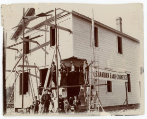 WHITEHORSE YUKON CONSTUCTION OF CANADIAN BANK OF COMMERCE 1898