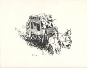 DRAWINGS BY QUA - CHILCOTIN ARTIST