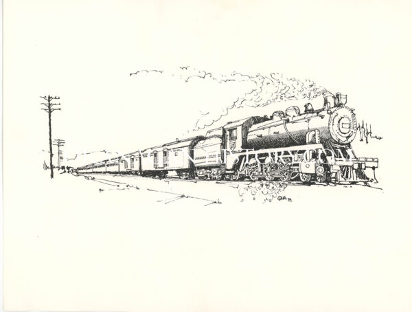 DRAWINGS BY QUA - CHILCOTIN ARTIST