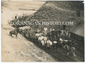 RICHTER PASS CONSTRUCTION NEAR SIMILKAMEEN 1906
