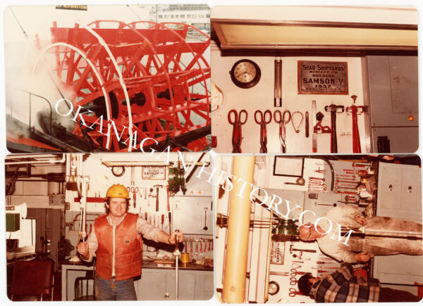 THE S.S. SAMSON CREW AT NEW WESTMINSTER BC 1970